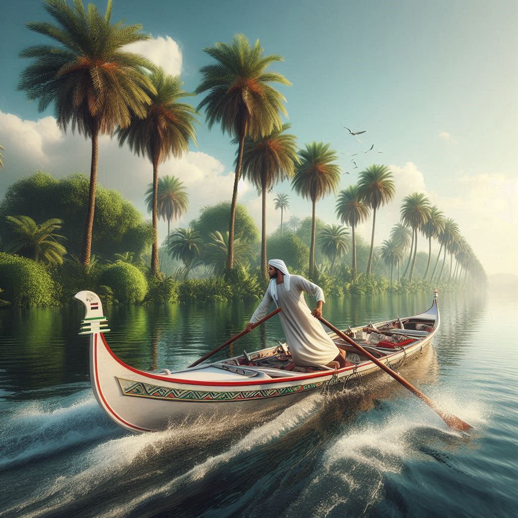 Barque Egyptienne